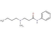 N~3~-butyl-N~3~-methyl-N~1~-phenyl-beta-alaninamide hydrochloride