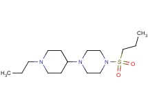 1-(1-propyl-4-piperidinyl)-4-(propylsulfonyl)piperazine oxalate