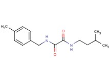 N-(4-methylbenzyl)-N'-(3-methylbutyl)ethanediamide