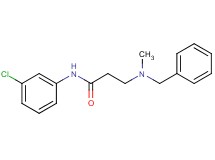 N~3~-benzyl-N~1~-(3-chlorophenyl)-N~3~-methyl-beta-alaninamide hydrochloride