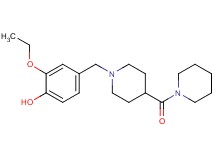 2-ethoxy-4-{[4-(1-piperidinylcarbonyl)-1-piperidinyl]methyl}phenol ethanedioate (salt)