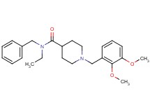 N-benzyl-1-(2,3-dimethoxybenzyl)-N-ethyl-4-piperidinecarboxamide oxalate