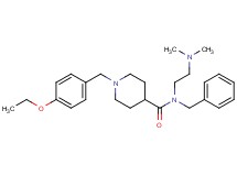 N-benzyl-N-[2-(dimethylamino)ethyl]-1-(4-ethoxybenzyl)-4-piperidinecarboxamide oxalate