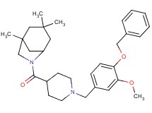 6-({1-[4-(benzyloxy)-3-methoxybenzyl]-4-piperidinyl}carbonyl)-1,3,3-trimethyl-6-azabicyclo[3.2.1]octane oxalate