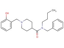 N-benzyl-N-butyl-1-(2-hydroxybenzyl)-4-piperidinecarboxamide ethanedioate (salt)