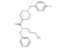 N-benzyl-N-butyl-1-(4-chlorobenzyl)-4-piperidinecarboxamide oxalate
