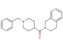 2-[(1-benzyl-4-piperidinyl)carbonyl]-1,2,3,4-tetrahydroisoquinoline oxalate