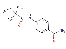 4-[(2,2-dimethylbutanoyl)amino]benzamide