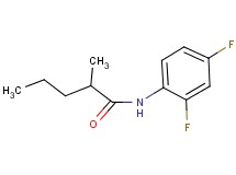 N-(2,4-difluorophenyl)-2-methylpentanamide