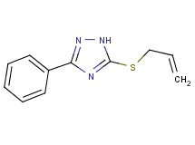 5-(allylthio)-3-phenyl-1H-1,2,4-triazole