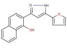 2-[5-(2-furyl)-1H-pyrazol-3-yl]-1-naphthol