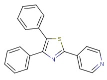 4-(4,5-diphenyl-1,3-thiazol-2-yl)pyridine