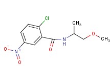2-chloro-N-(2-methoxy-1-methylethyl)-5-nitrobenzamide