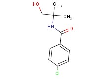 4-chloro-N-(2-hydroxy-1,1-dimethylethyl)benzamide