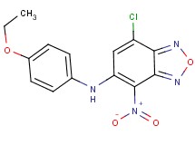 7-chloro-N-(4-ethoxyphenyl)-4-nitro-2,1,3-benzoxadiazol-5-amine