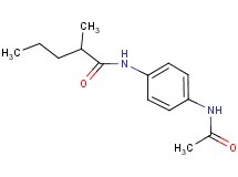 N-[4-(acetylamino)phenyl]-2-methylpentanamide