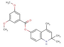 2,2,4-trimethyl-1,2-dihydro-6-quinolinyl 3,5-dimethoxybenzoate