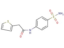 N-[4-(aminosulfonyl)phenyl]-2-(2-thienyl)acetamide