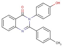 3-(4-hydroxyphenyl)-2-(4-methylphenyl)-4(3H)-quinazolinone