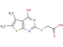 [(4-hydroxy-5,6-dimethylthieno[2,3-d]pyrimidin-2-yl)thio]acetic acid