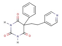 5-phenyl-5-[2-(4-pyridinyl)ethyl]-2,4,6(1H,3H,5H)-pyrimidinetrione
