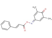 2,6-dimethylbenzo-1,4-quinone 4-(O-cinnamoyloxime)