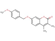 7-[(4-methoxybenzyl)oxy]-3,4-dimethyl-2H-chromen-2-one
