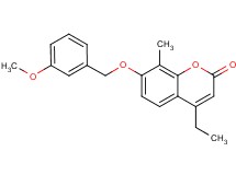 4-ethyl-7-[(3-methoxybenzyl)oxy]-8-methyl-2H-chromen-2-one