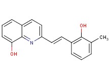 2-[2-(2-hydroxy-3-methylphenyl)vinyl]-8-quinolinol