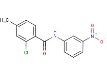 2-chloro-4-methyl-N-(3-nitrophenyl)benzamide