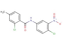 2-chloro-N-(4-chloro-3-nitrophenyl)-4-methylbenzamide