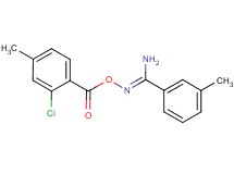 N'-[(2-chloro-4-methylbenzoyl)oxy]-3-methylbenzenecarboximidamide
