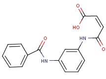 4-{[3-(benzoylamino)phenyl]amino}-4-oxo-2-butenoic acid