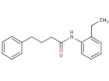 N-(2-ethylphenyl)-4-phenylbutanamide
