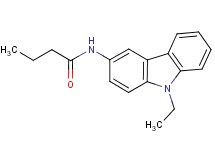 N-(9-ethyl-9H-carbazol-3-yl)butanamide