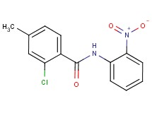 2-chloro-4-methyl-N-(2-nitrophenyl)benzamide