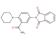 5-(1,3-dioxo-1,3-dihydro-2H-isoindol-2-yl)-2-(1-piperidinyl)benzamide