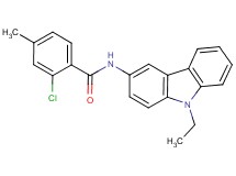 2-chloro-N-(9-ethyl-9H-carbazol-3-yl)-4-methylbenzamide