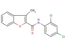 N-(2,4-dichlorophenyl)-3-methyl-1-benzofuran-2-carboxamide