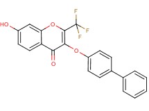 3-(4-biphenylyloxy)-7-hydroxy-2-(trifluoromethyl)-4H-chromen-4-one