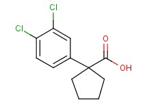 1-(3,4-dichlorophenyl)cyclopentanecarboxylic acid