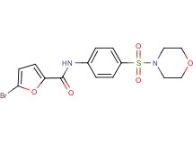 5-bromo-N-[4-(4-morpholinylsulfonyl)phenyl]-2-furamide