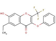 6-ethyl-7-hydroxy-3-phenoxy-2-(trifluoromethyl)-4H-chromen-4-one