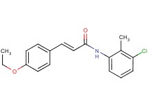 N-(3-chloro-2-methylphenyl)-3-(4-ethoxyphenyl)acrylamide