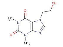 7-(2-hydroxyethyl)-1,3-dimethyl-3,7-dihydro-1H-purine-2,6-dione