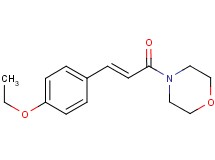 4-[3-(4-ethoxyphenyl)acryloyl]morpholine