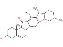 3-hydroxy-3',6',10,11b-tetramethyl-2,3,3a',4,4',5',6,6',6a,6b,7,7',7a',8,11a,11b-hexadecahydro-3'H-spiro[benzo[a]fluorene-9,2'-furo[3,2-b]pyridin]-11(1H)-one