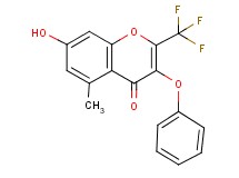 7-hydroxy-5-methyl-3-phenoxy-2-(trifluoromethyl)-4H-chromen-4-one