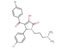 4-(4-bromobenzoyl)-5-(4-chlorophenyl)-1-[3-(dimethylamino)propyl]-3-hydroxy-1,5-dihydro-2H-pyrrol-2-one