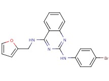N~2~-(4-bromophenyl)-N~4~-(2-furylmethyl)-2,4-quinazolinediamine hydrochloride